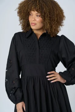 Vivian Broderie Mini Dress