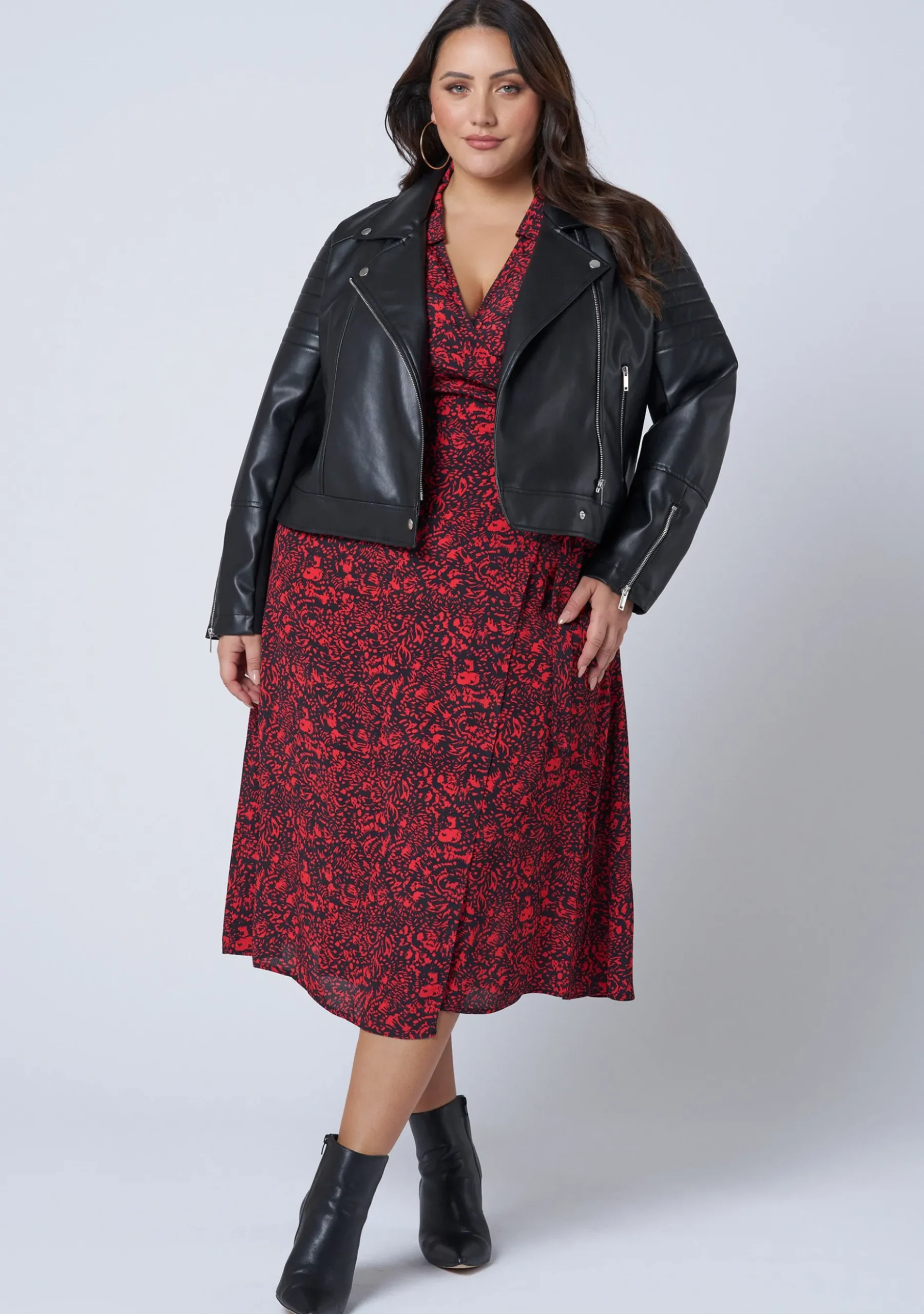 West End Midi Wrap Dress