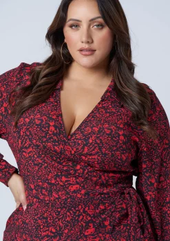 West End Midi Wrap Dress