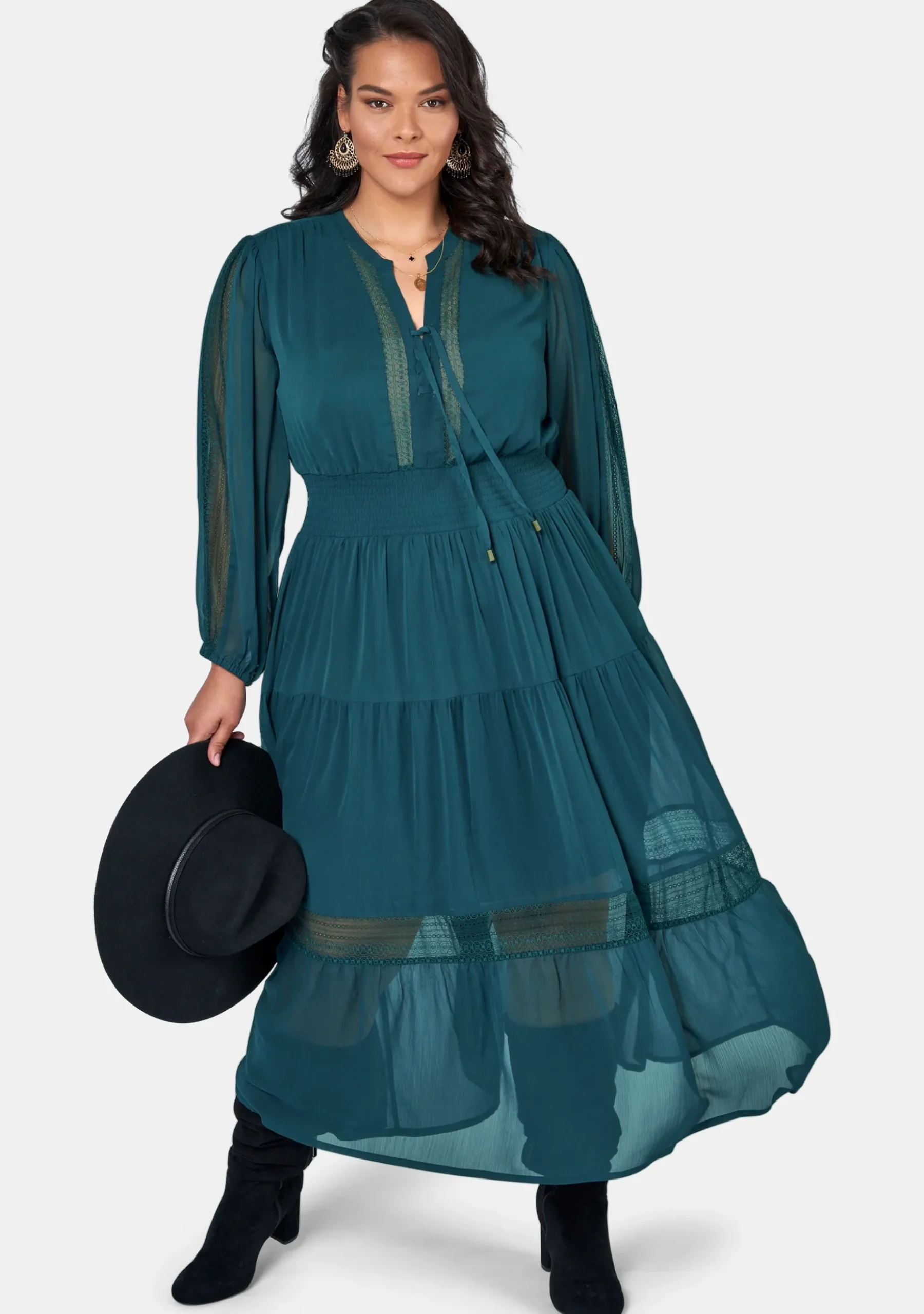 Wild Forest Maxi Dress