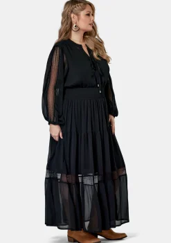 Wild Forest Maxi Dress