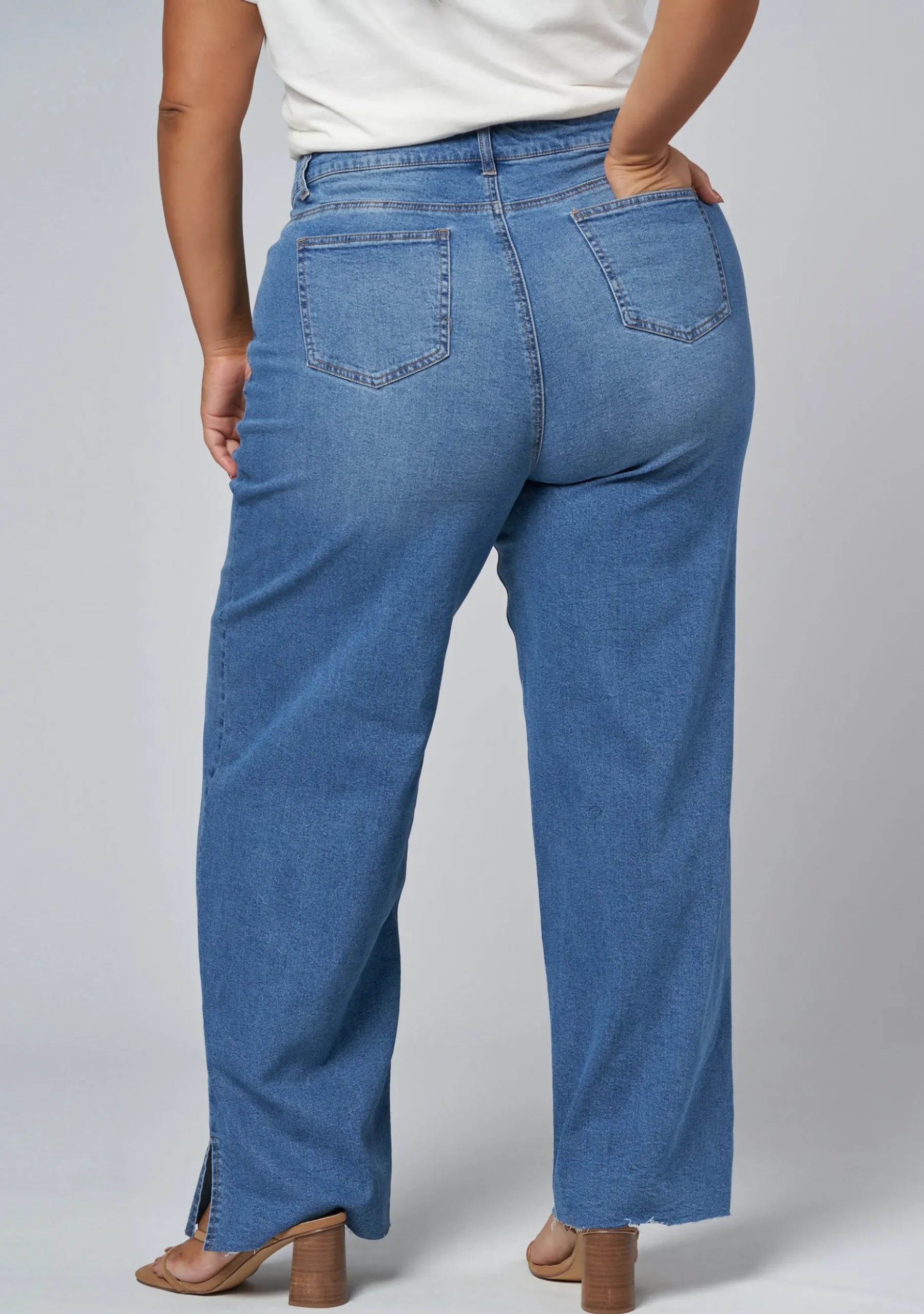 Wild Roses Straight Leg Jean