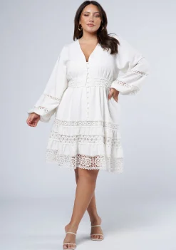 Zaliah Lace Mini Dress